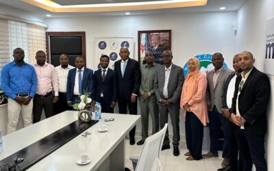 Meeting Delegation From Mozambique